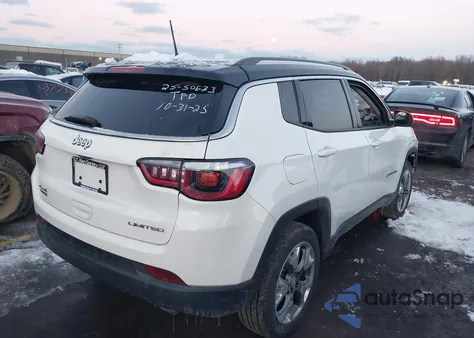 2020 Jeep Compass Limited 4X4 z USA, uszkodzony, nr VIN 3C4NJDCB7LT221996